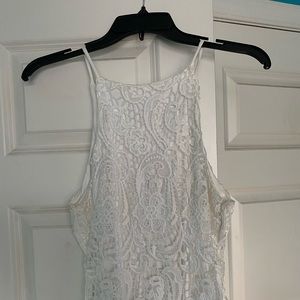 Crochet formal dress